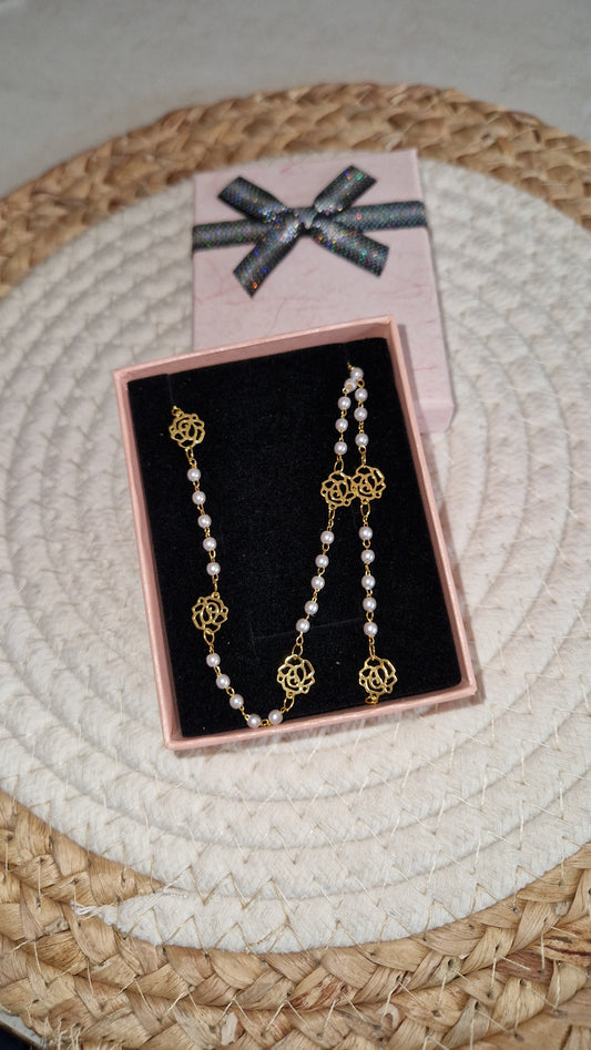 Coffret bijoux mia  collier +bracelet