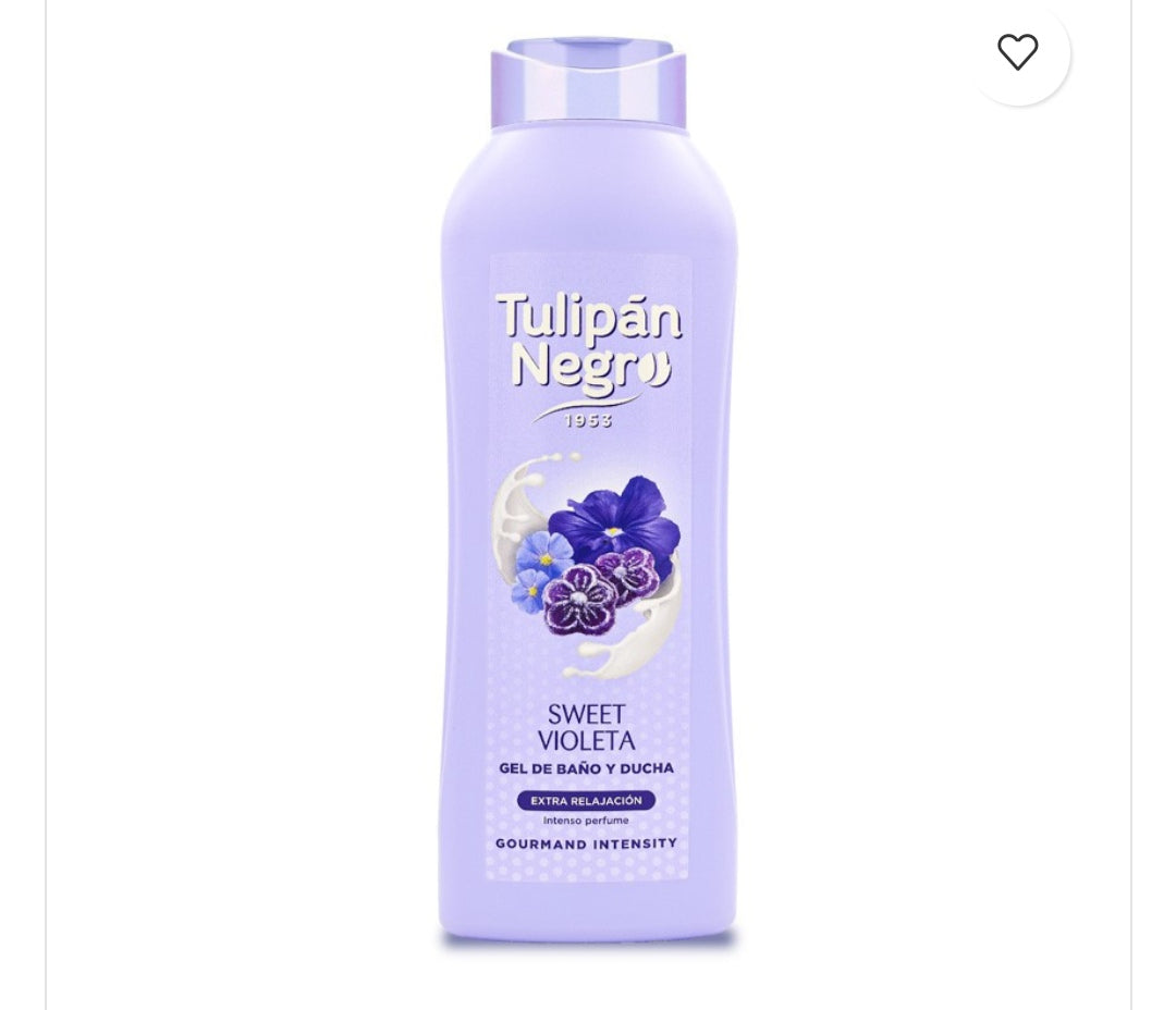 Gel douche tulipan saveur violette