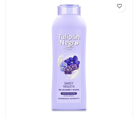 Gel douche tulipan saveur violette