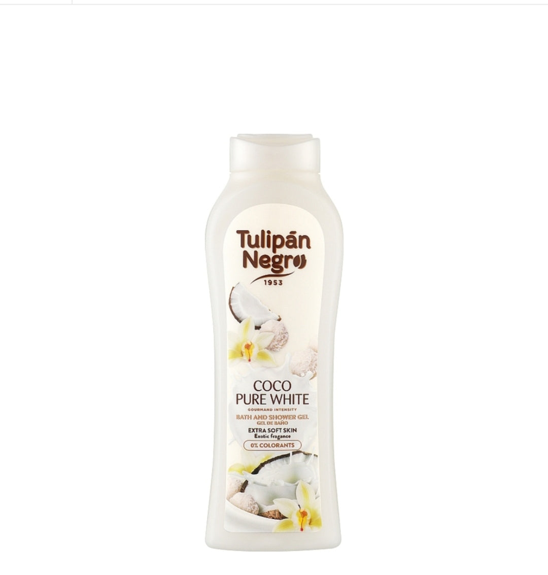 Gel douche tulipan coco pure white