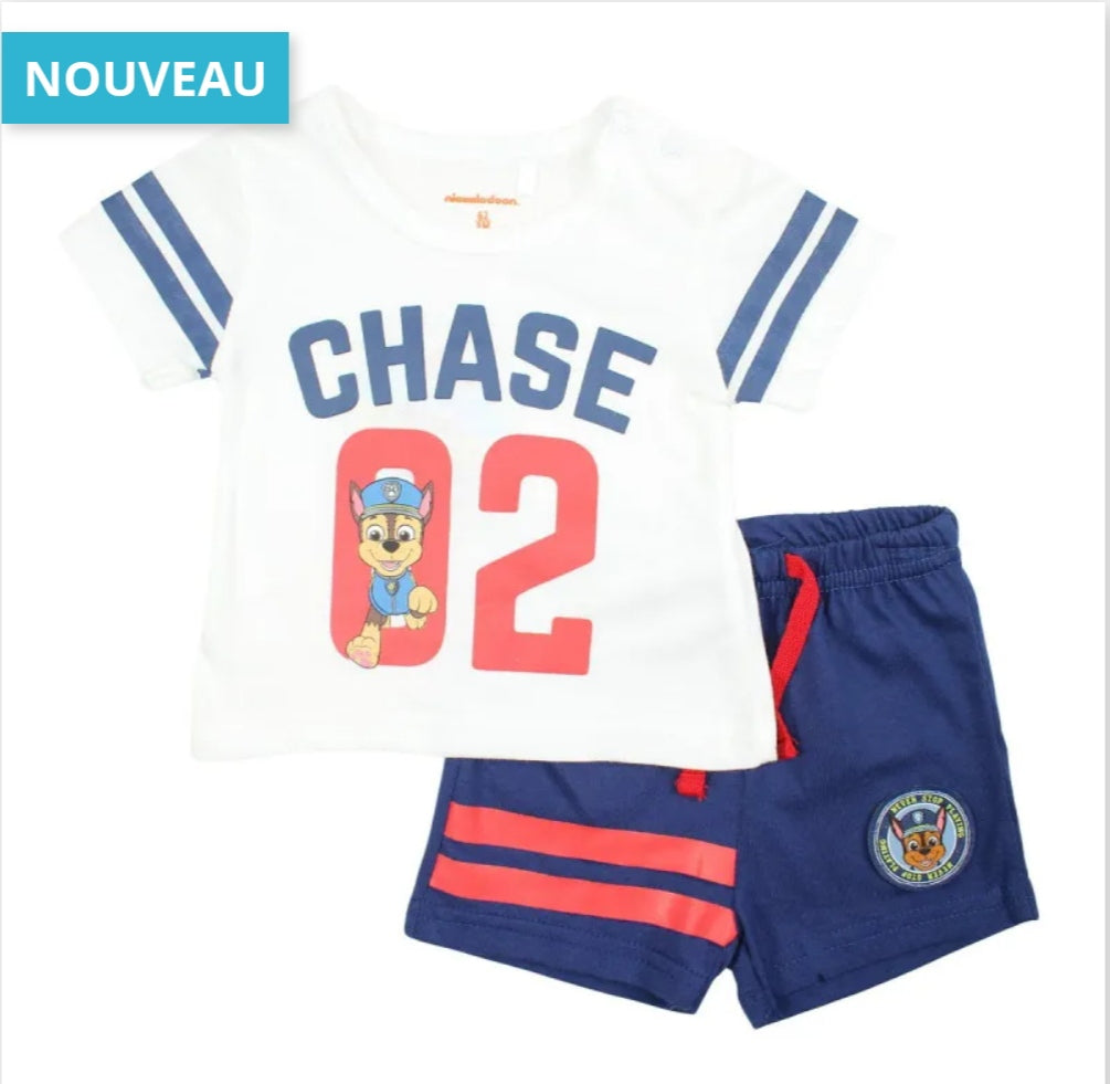 Ensemble short Pat patrouille