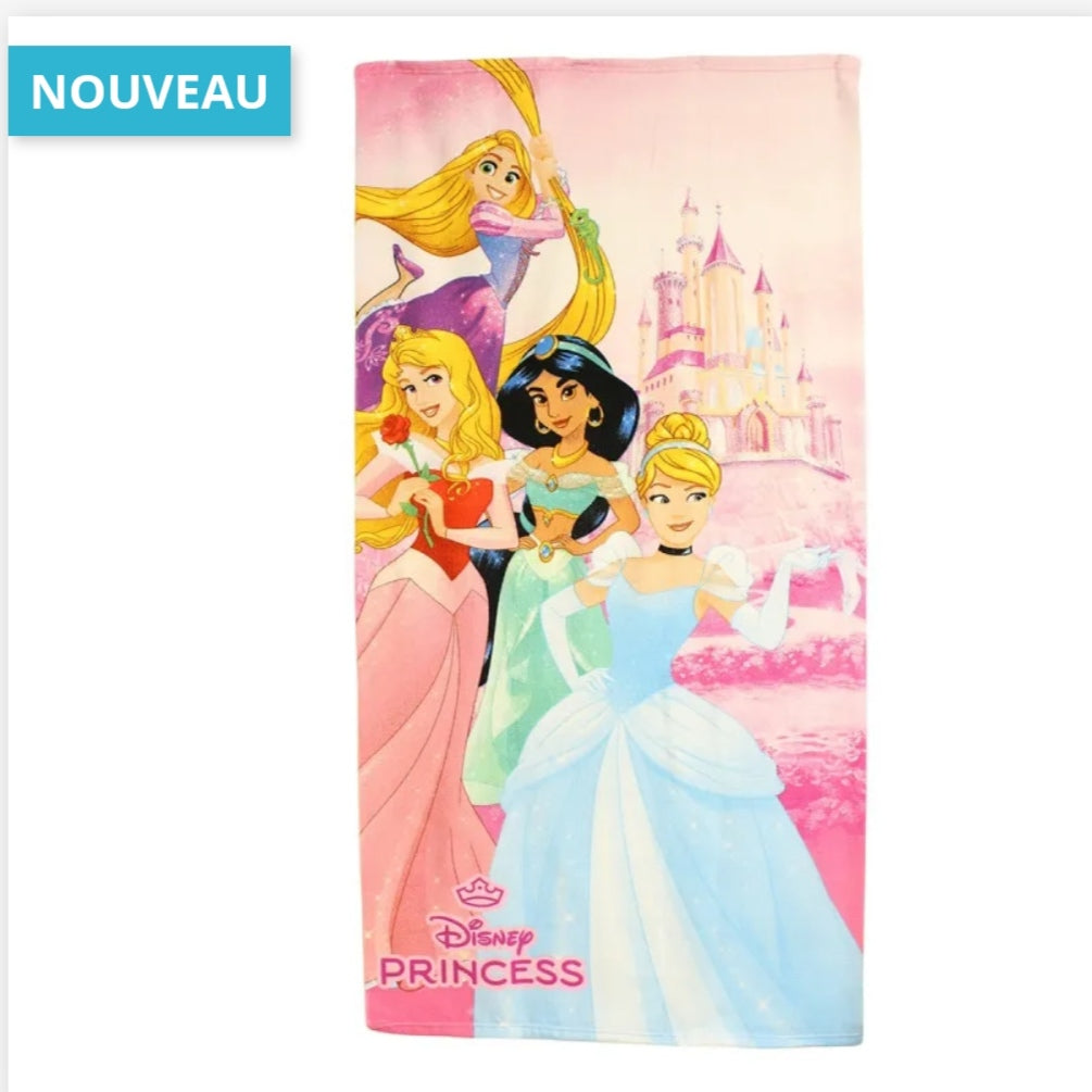 Serviette de bain princesse