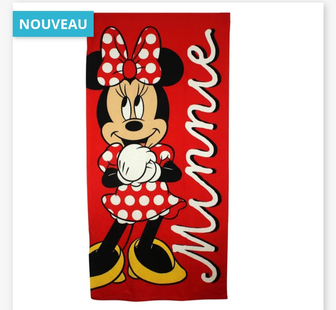 Serviette de bain Minnie